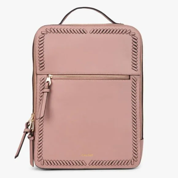 Kaya 15 inch Laptop Backpack in Mauve Stylish Pink Backpack s-l400.jpg main image 4